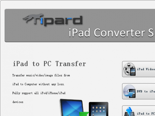 Tipard iPad Converter Suite Screenshot 1