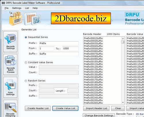 Databar Barcode Screenshot 1