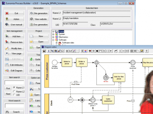 Eunomia Process Builder Screenshot 1
