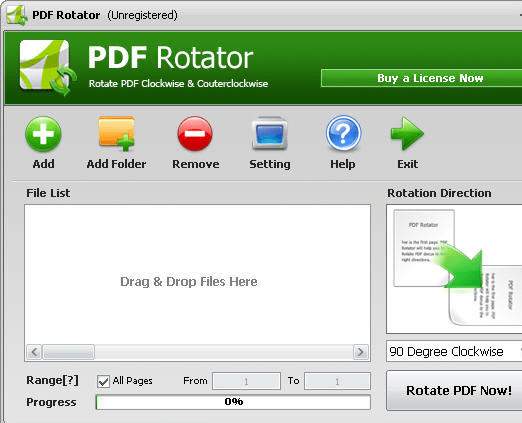 PDF Rotator Screenshot 1