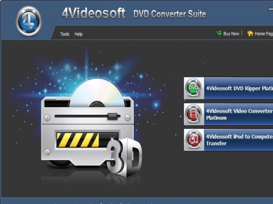 4Videosoft DVD Converter Suite Screenshot 1