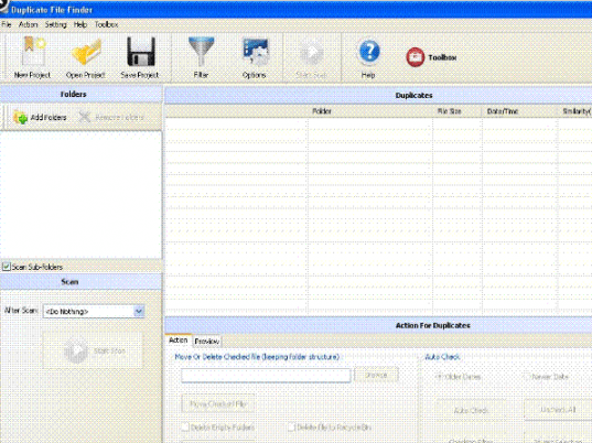 Boxoft Duplicate File Finder Screenshot 1