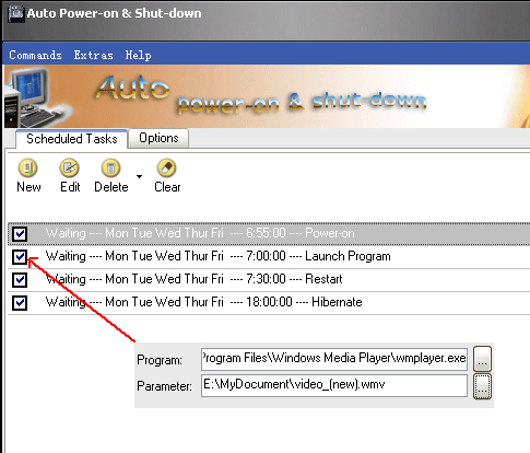 Auto Power-on Shut-down Screenshot 1