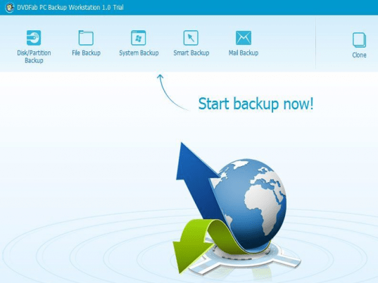 DVDFab PC Backup Screenshot 1