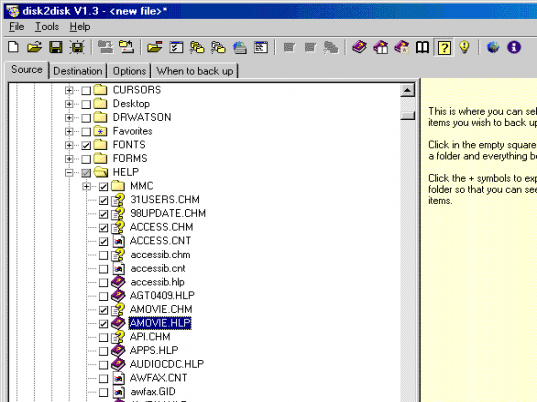 disk2disk Screenshot 1