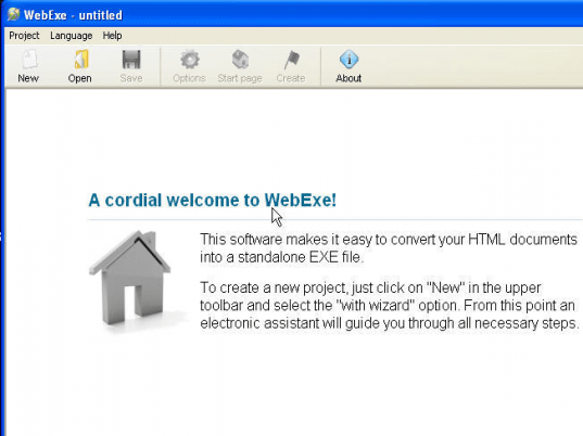 WebExe Screenshot 1