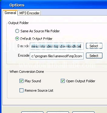 Anewsoft MP3 Converter Screenshot 1