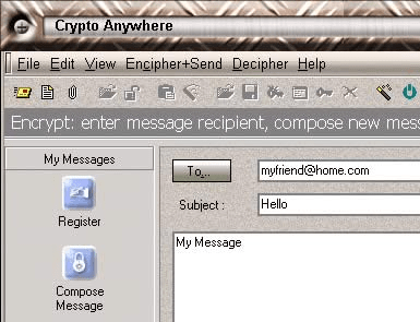 Crypto Anywhere - OpenPGP Edition Screenshot 1