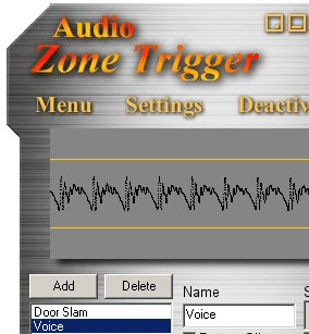 Audio Zone Trigger Screenshot 1