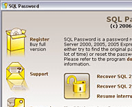 SQL Password Screenshot 1