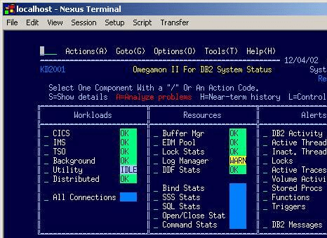 Nexus Terminal Screenshot 1