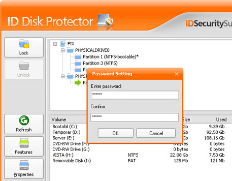 ID Disk Protector Screenshot 1
