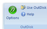 OutDisk FTP for Outlook Screenshot 1