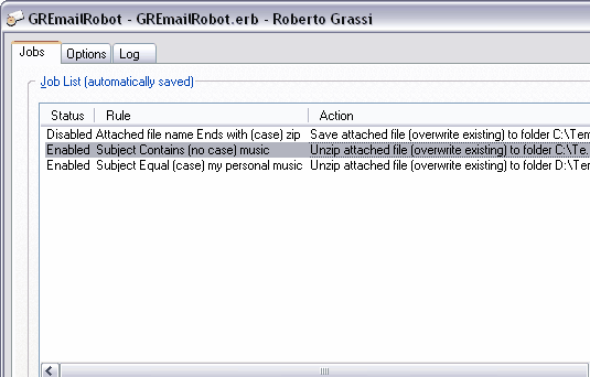 GRSoftware Email Robot Screenshot 1