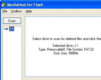 MediaHeal for Flash Screenshot 1