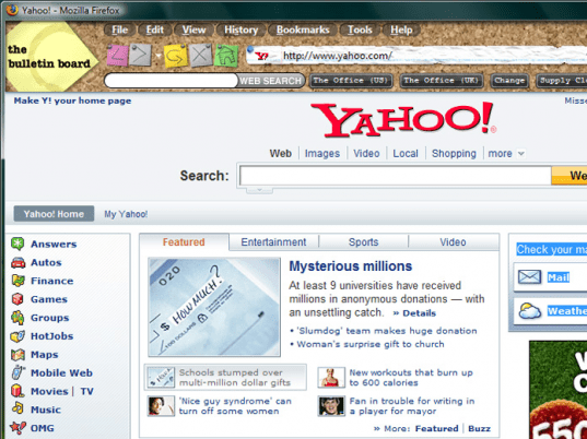 Office Firefox Theme Screenshot 1