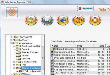 Recover Corrupt NTFS Screenshot 1