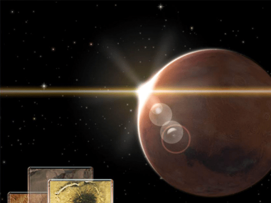 Mars 3D Space Survey Screensaver Screenshot 1