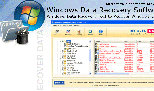 Recover Deleted Data Screenshot 1