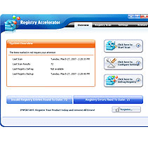 Free Registry Accelerator Screenshot 1