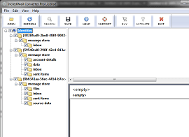 IncrediMail IMM to Outlook Screenshot 1