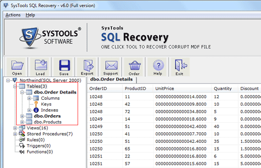 SQL Database Restore Utility Screenshot 1