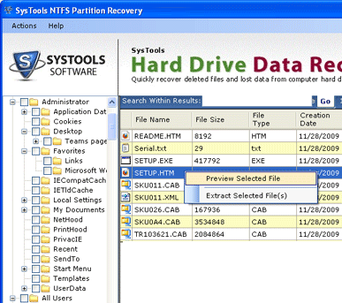 Restore Software Screenshot 1