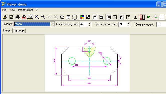 CAD Import VCL Screenshot 1
