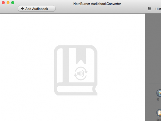 NoteBurner Audiobook Converter Screenshot 1