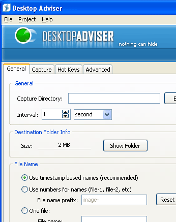 Desktop Adviser Screenshot 1