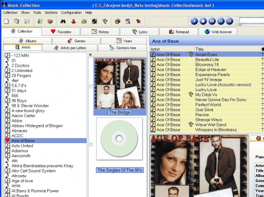 Music Collection Screenshot 1
