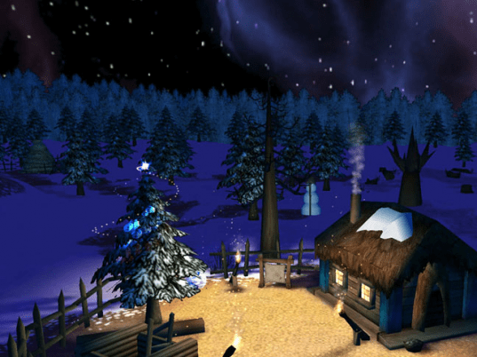 Fairy Christmas Day 3D Screensaver Screenshot 1