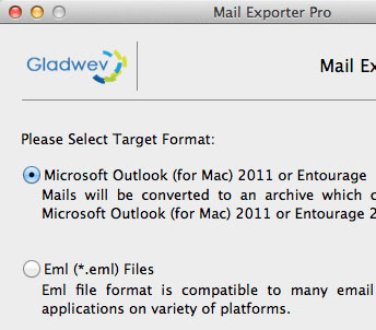 Apple Mail Exporter Screenshot 1