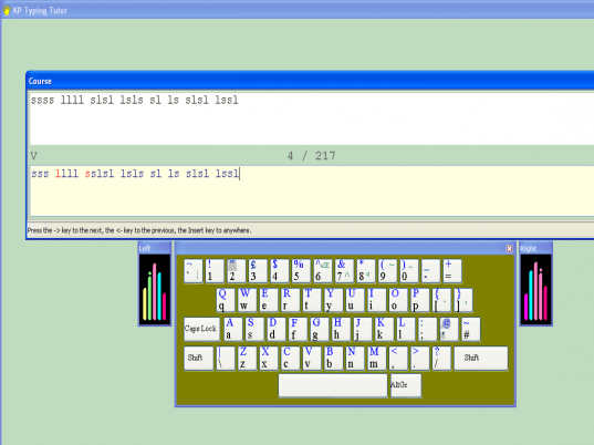 KeyKey Typing Tutor 2.7.7