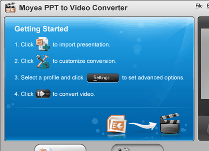 PowerPoint to WMV Converter Screenshot 1