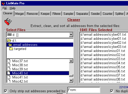LM Pro - Bulk Email Software Screenshot 1
