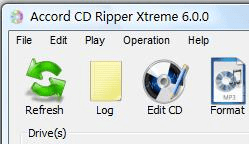 Accord CD Ripper Standard Screenshot 1