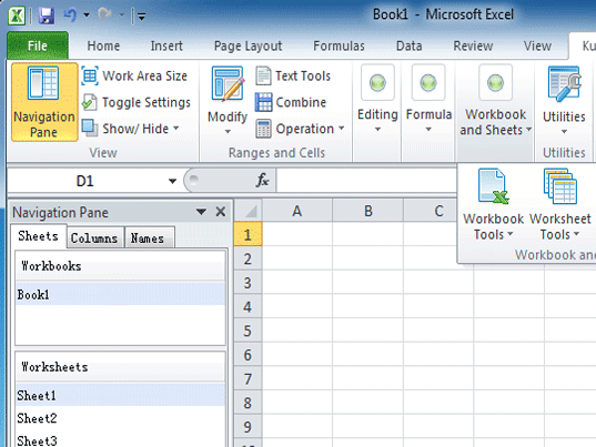Kutools for Excel Screenshot 1