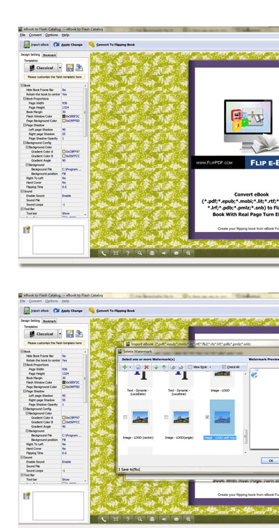 eBook to Flash Catalog Screenshot 1