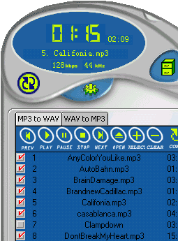 MP3 WAV Converter Screenshot 1