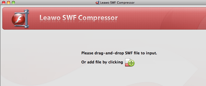 Leawo SWF Compressor Screenshot 1