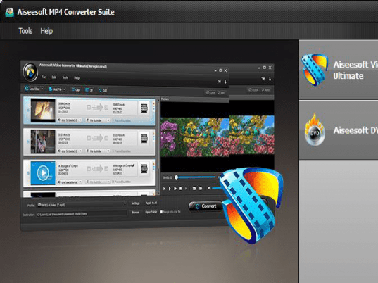 Aiseesoft MP4 Converter Suite Screenshot 1