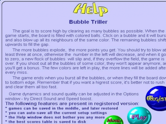 Bubble Thriller Screenshot 1