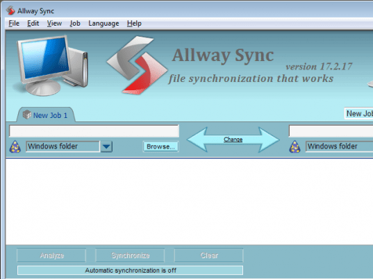 Allway Sync Screenshot 1