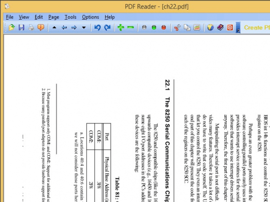 PDF Reader for Windows 7 Screenshot 1