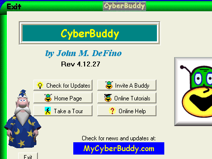 CyberBuddy Free MSAgent Program Screenshot 1