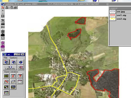 siGGis - GIS viewer Screenshot 1