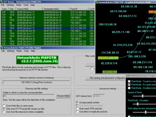 NetworkActiv PIAFCTM Screenshot 1