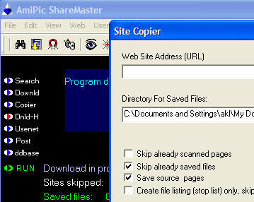 AmiPic ShareMaster Screenshot 1