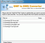 Any DWF to DWG Converter Screenshot 1